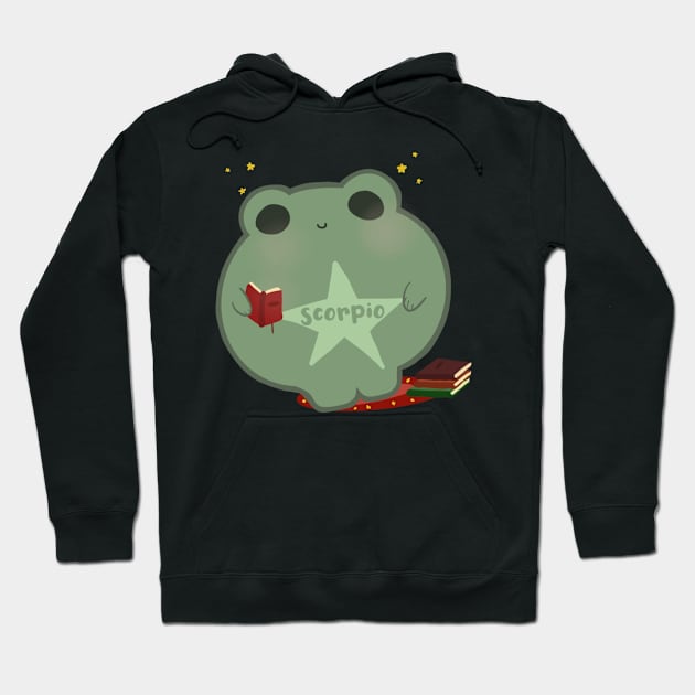 Scorpio Froggy Hoodie by claysus